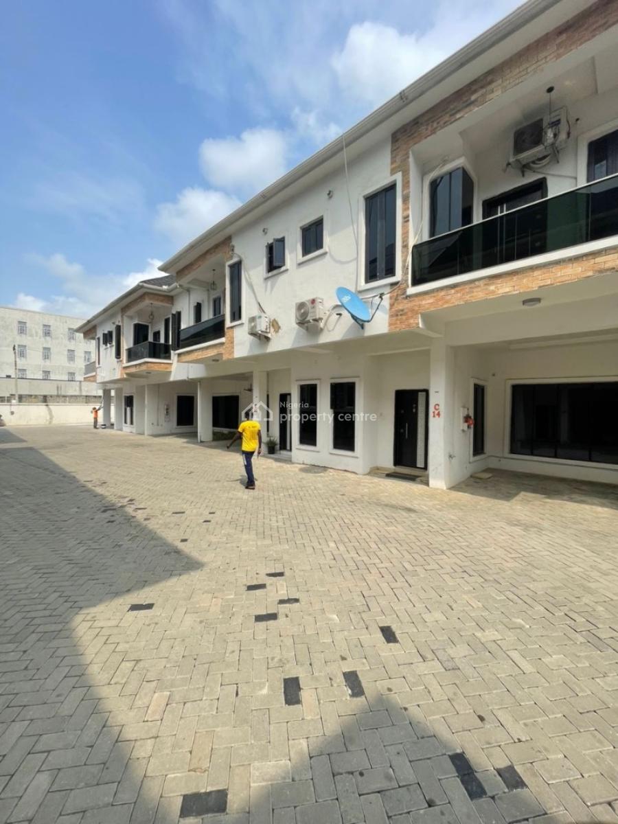 Well Maintained 4 Bedroom Terrace Duplex with Swimming Pools Gym & Poo, Vgc Harris Drive Lekki Lagos, Vgc, Lekki, Lagos, Terraced Duplex for Rent
