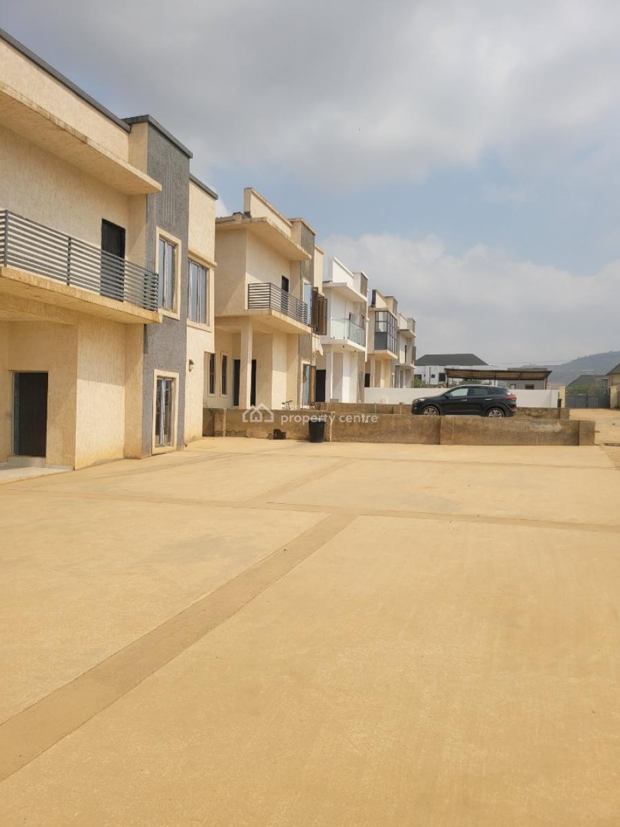 Newly Built Gated 5bedroom Detached Terence Duplex with Bq, Jahi By Tipper Garage, Jahi, Abuja, Terraced Duplex for Sale