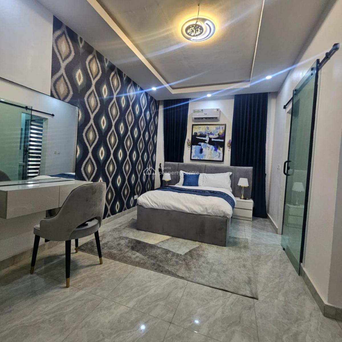 Luxury Furnished and Serviced 3 Bedroom Flat, Shonibare Estate, Ikeja Gra, Ikeja, Lagos, Flat / Apartment for Rent