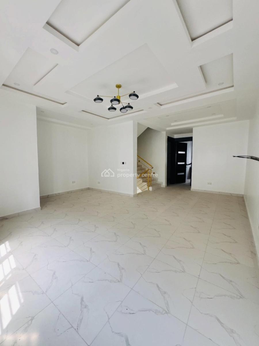 Well Built Four Bedroom Terraced Duplex on 2 Floors, Orchid Road, Lekki, Lagos, House for Sale