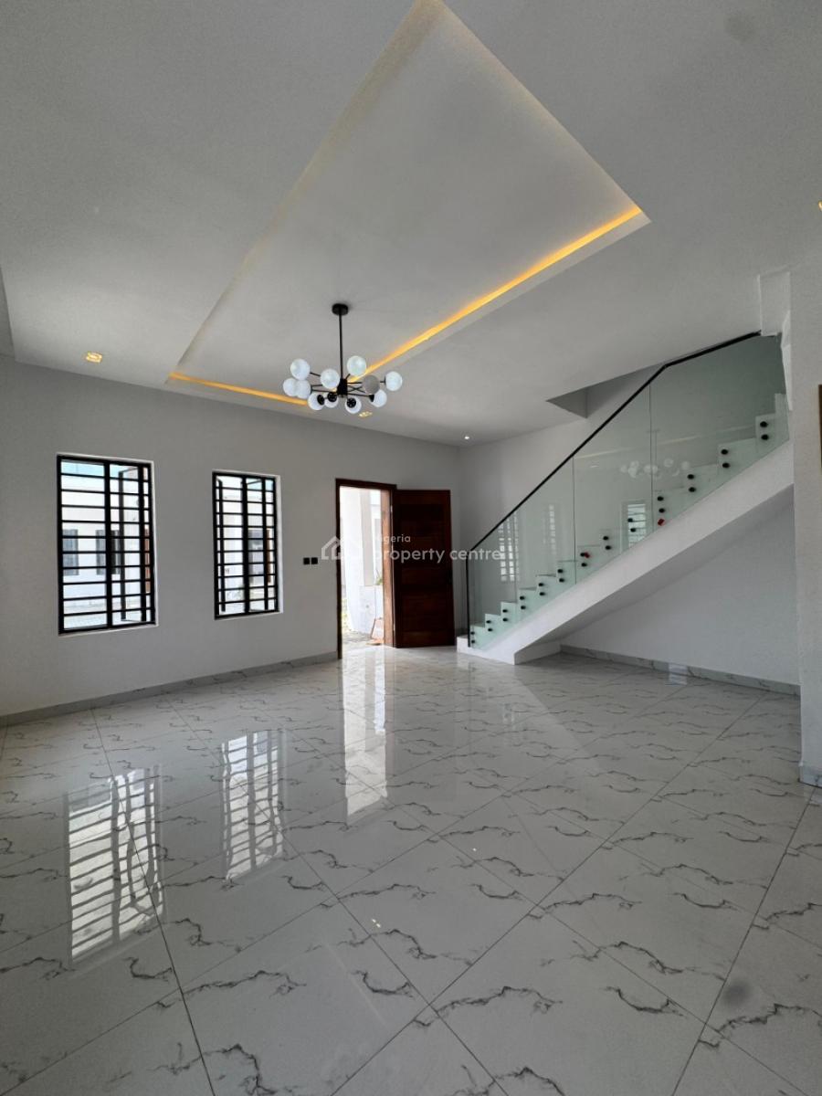 Fully Serviced and Spacious 4 Bedroom Duplex with Bq on 2 Floors, Orchid Road Axis, Lekki, Lagos, Detached Duplex for Sale