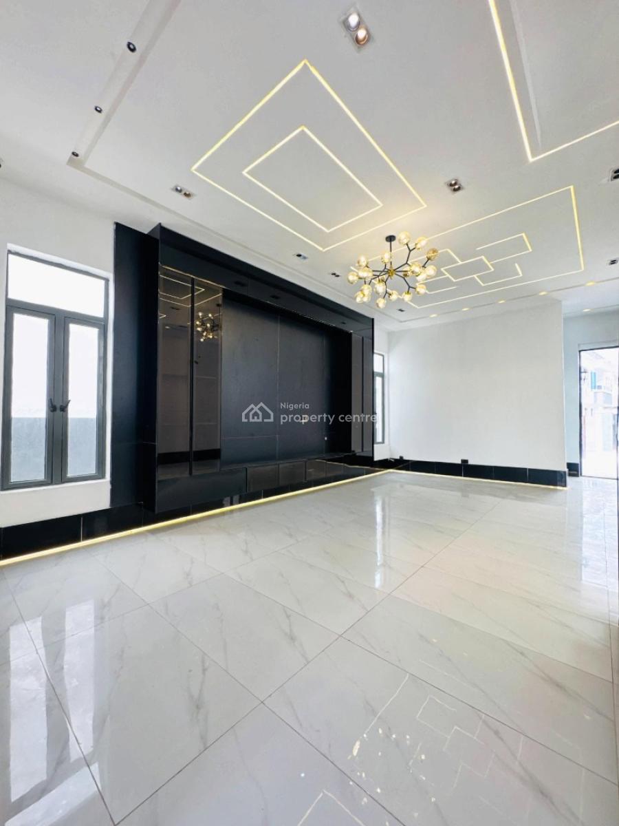 Newly  Built 5 Bedroom Fully Detached House with Bq, Sangotedo, Ajah, Lagos, House for Sale