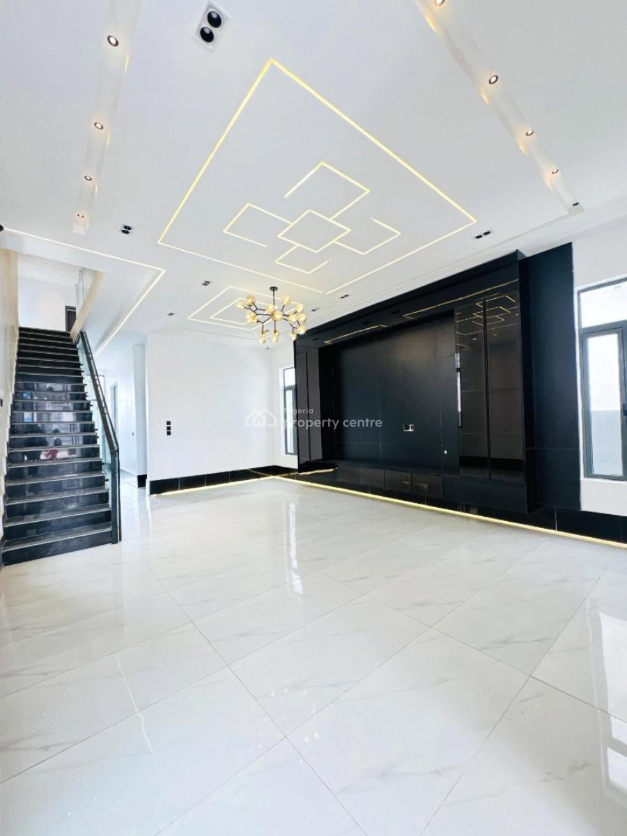 Newly  Built 5 Bedroom Fully Detached House with Bq, Sangotedo, Ajah, Lagos, House for Sale