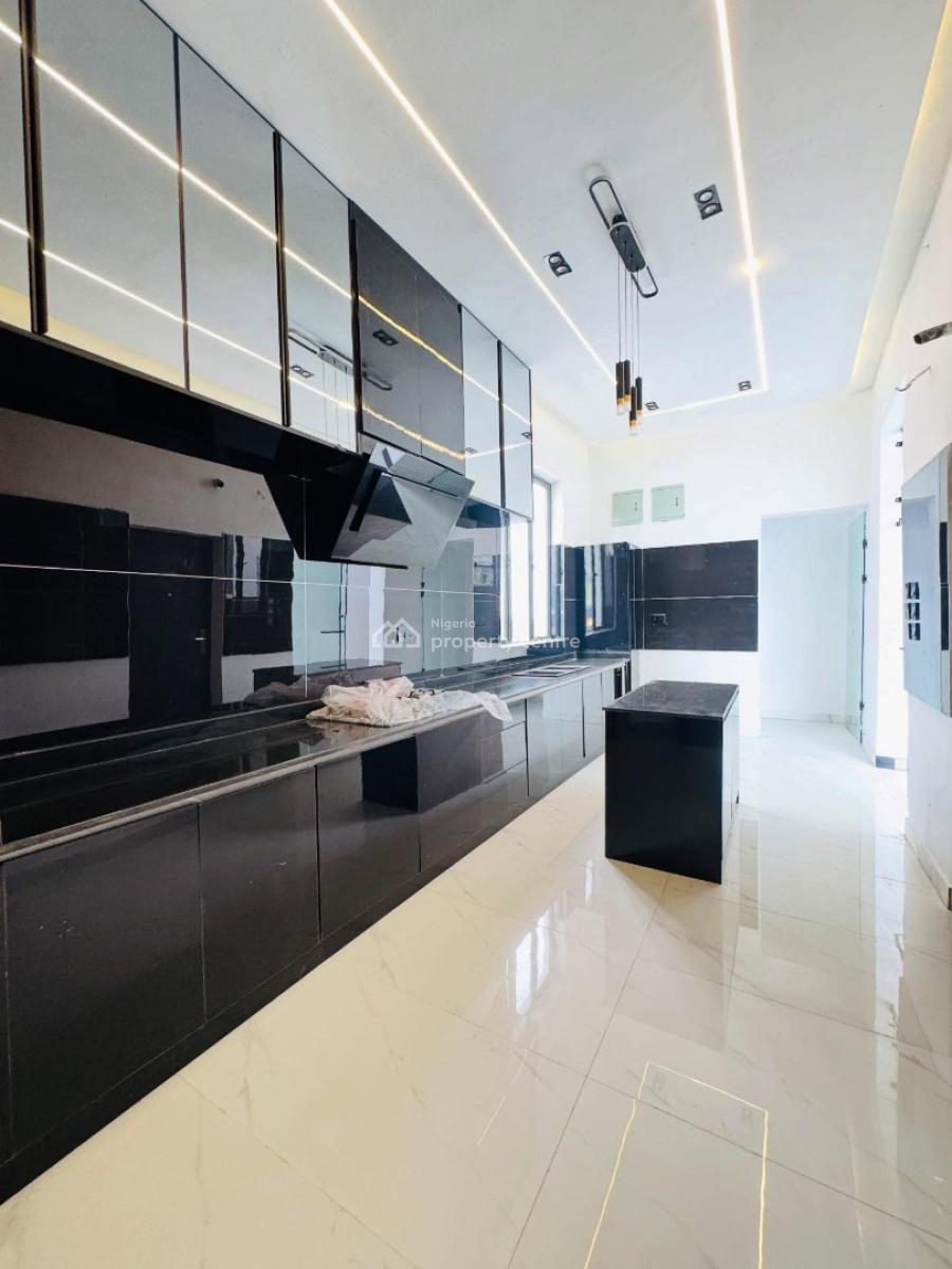 Newly  Built 5 Bedroom Fully Detached House with Bq, Sangotedo, Ajah, Lagos, House for Sale