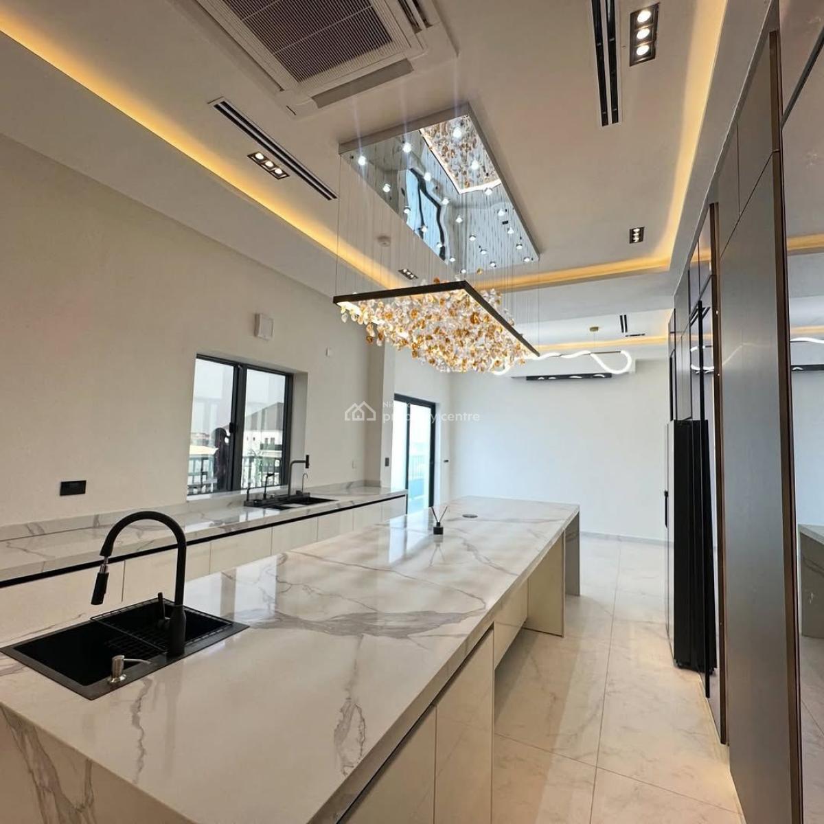 Luxury 4 Bedroom Detached Duplex Smart Home with Swimming Pool, Wuye, Abuja, Detached Duplex for Sale