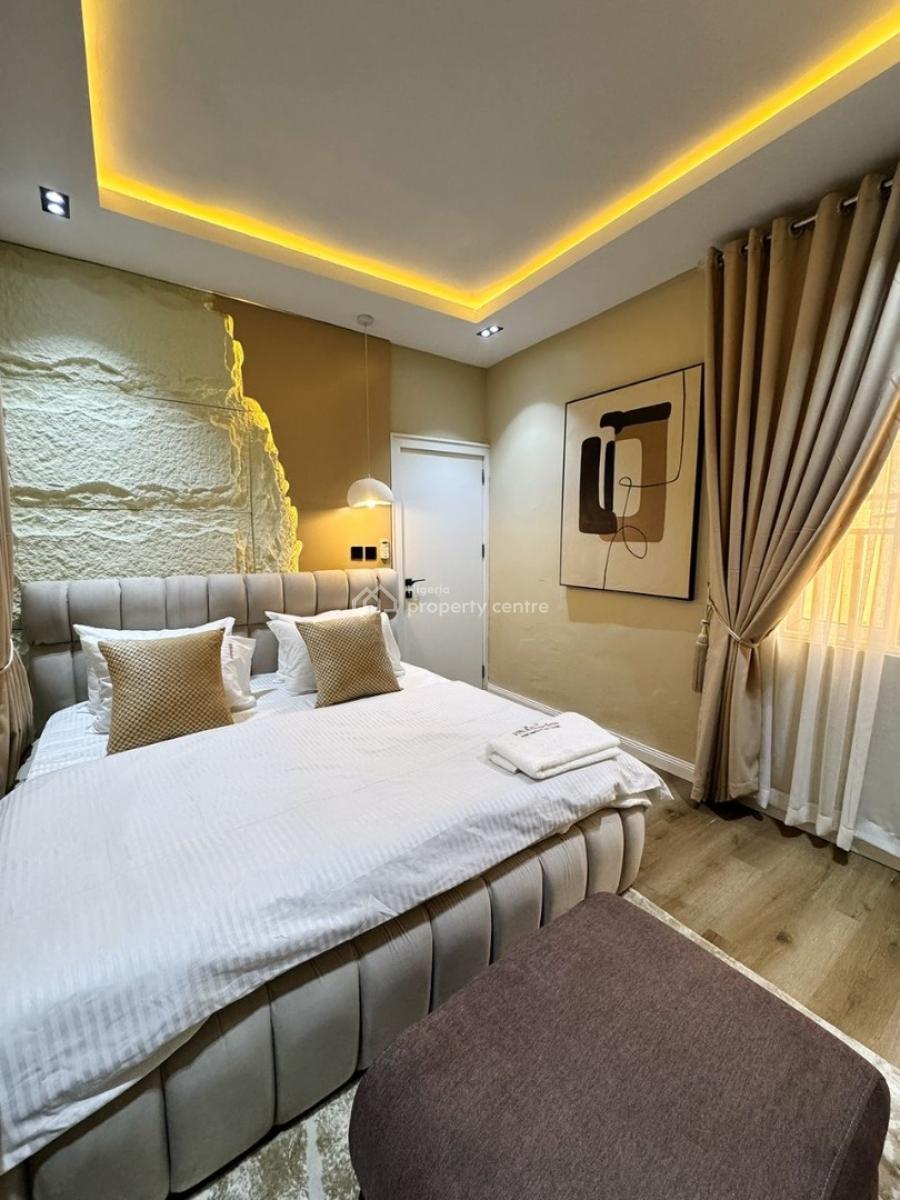 Luxury Smart 1 Bedroom Furnished and Service Apartment, Wuse 2, Abuja, Flat / Apartment Short Let