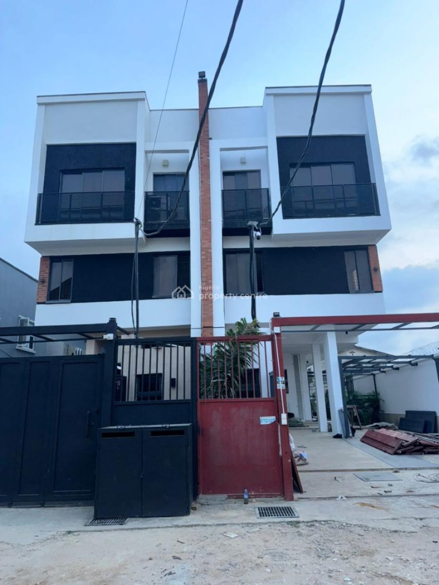 Brand New 3 Bedroom Terraced Duplex Video Available, Yaba, Lagos, Terraced Duplex for Rent