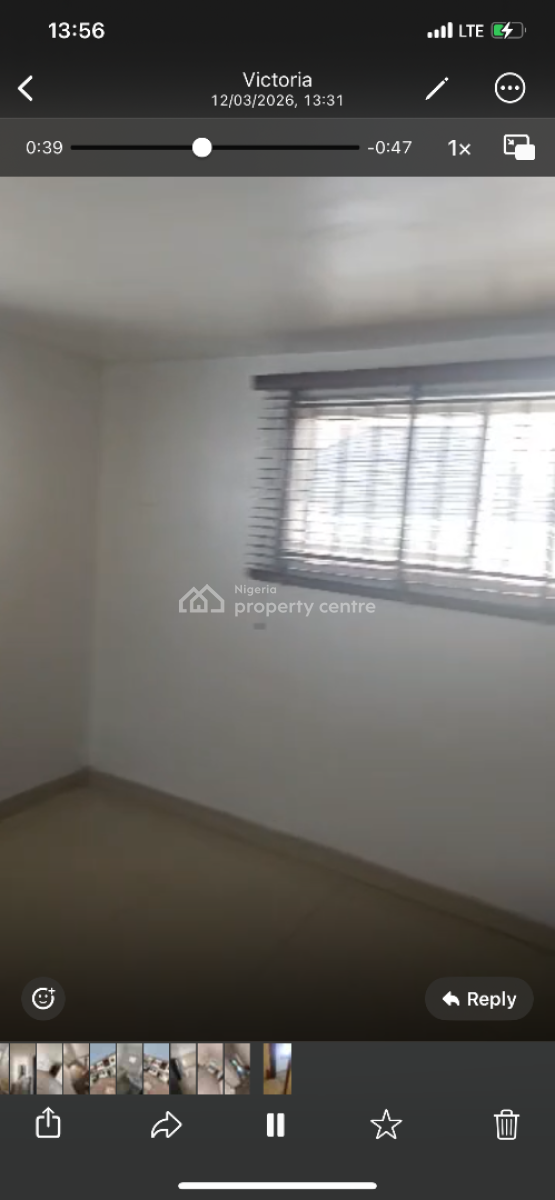 Unfurnished One Bedroom Apartment in a Secured Environment, Second Avenue, Ikoyi, Lagos, Mini Flat (room and Parlour) for Rent
