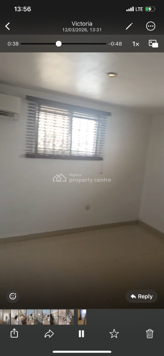 Unfurnished One Bedroom Apartment in a Secured Environment, Second Avenue, Ikoyi, Lagos, Mini Flat (room and Parlour) for Rent