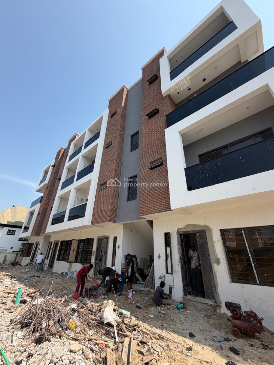 Newly Built 3 Bedrooms Maisonette with Bq, Lekki Phase One, Lekki Phase 1, Lekki, Lagos, Flat / Apartment for Sale