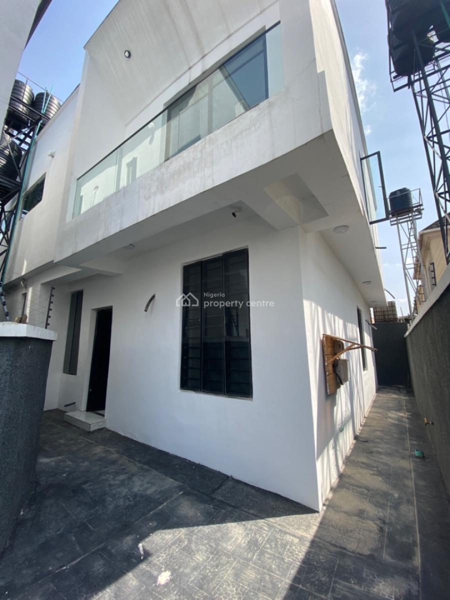 Most Affordable 4 Bedroom Duplex with Bq, Chevron, Lekki, Lagos, Semi-detached Duplex for Sale