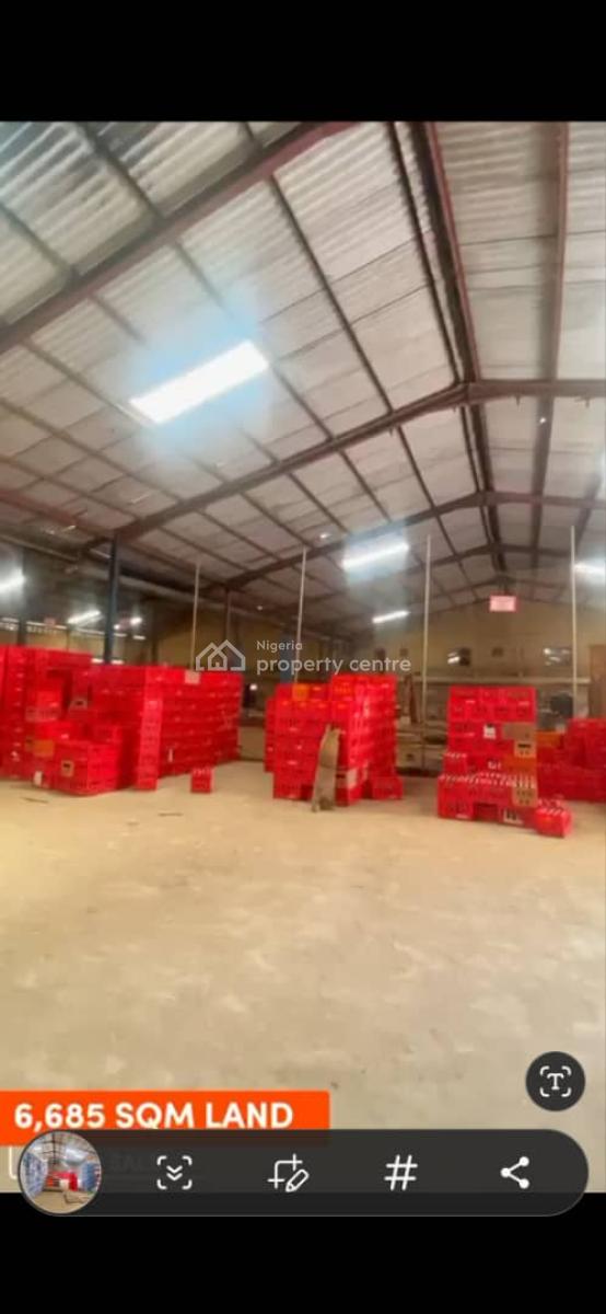 Warehouse Space on Land Size of Approximately 6,685sqm, Olodi, Apapa, Lagos, Warehouse for Sale