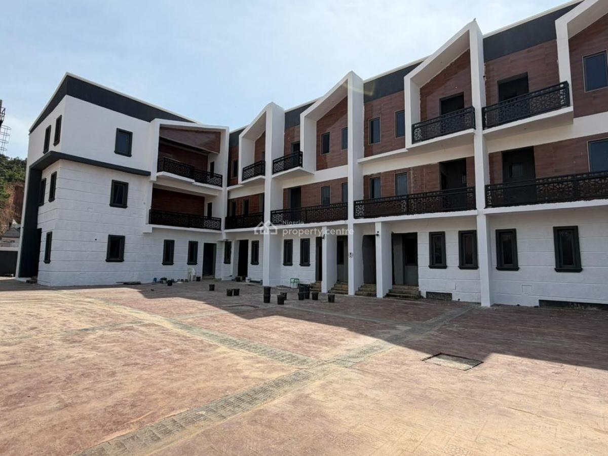 Distress Shell Terraces, Guzape District, Abuja, Terraced Duplex for Sale