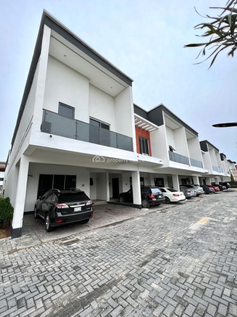 Luxury 4 Bedroom Terraced Duplex, Ologolo, Lekki, Lagos, Terraced Duplex for Rent