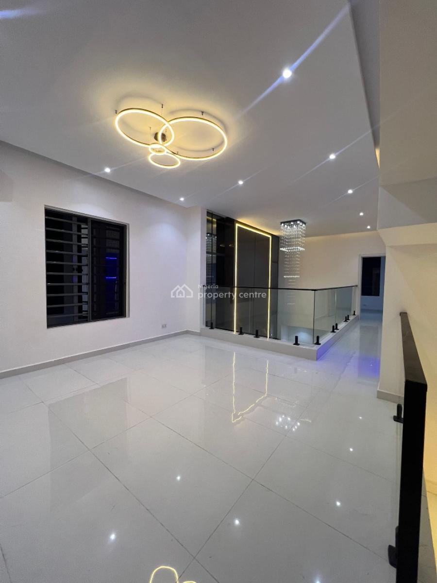 Contemporary 5-bedroom Detached Duplex, Chevron Tollgate, Lekki, Lagos, Detached Duplex for Sale