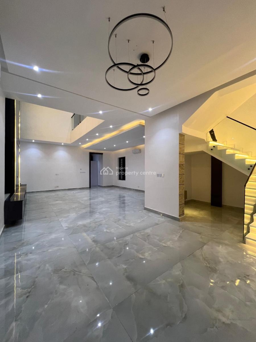 Contemporary 5-bedroom Detached Duplex, Chevron Tollgate, Lekki, Lagos, Detached Duplex for Sale