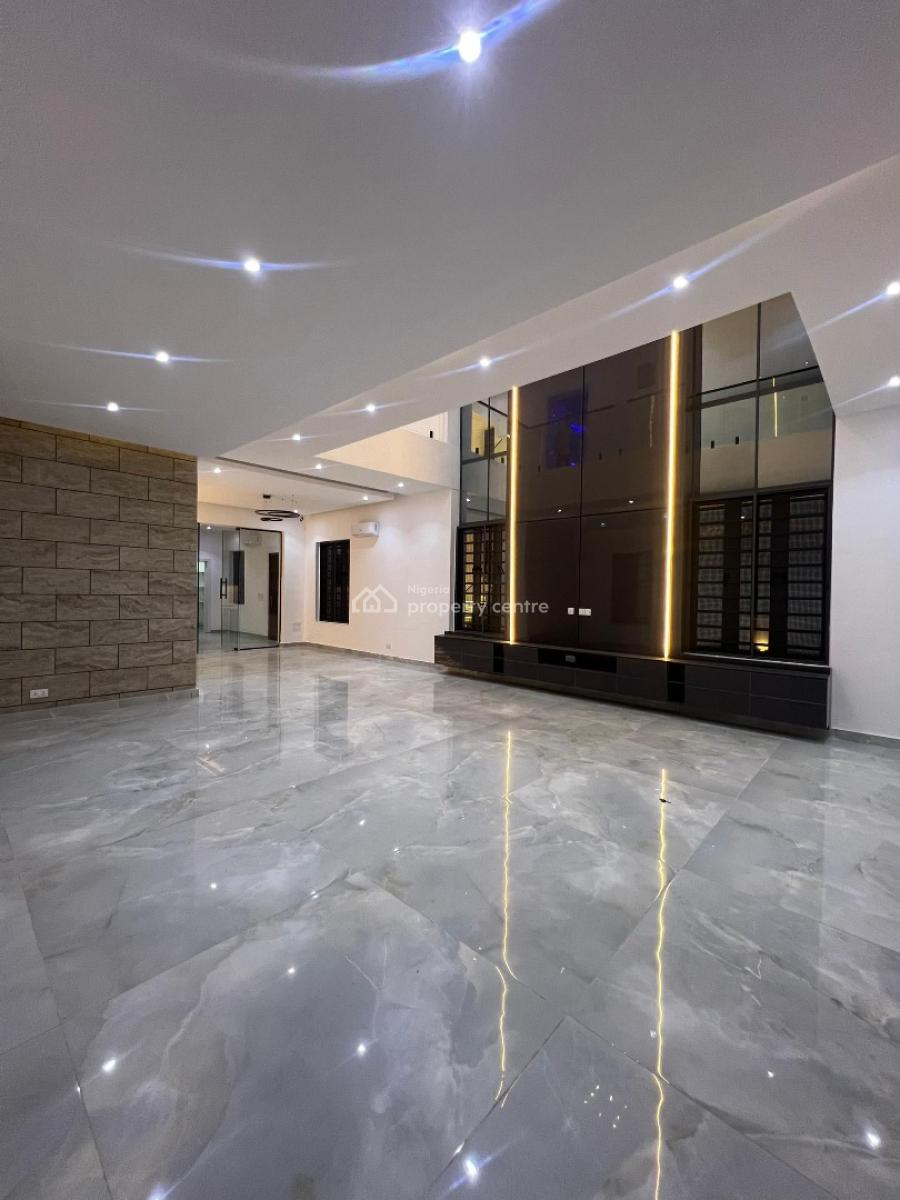 Contemporary 5-bedroom Detached Duplex, Chevron Tollgate, Lekki, Lagos, Detached Duplex for Sale