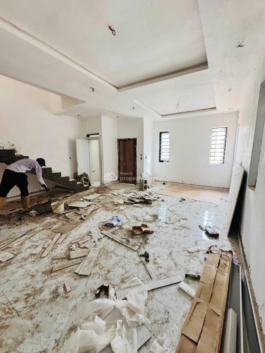 Newly Built 4 Bedroom Semi Detached Duplex + Bq in Serene Environmenta, Opebi, Ikeja, Lagos, Semi-detached Duplex for Sale