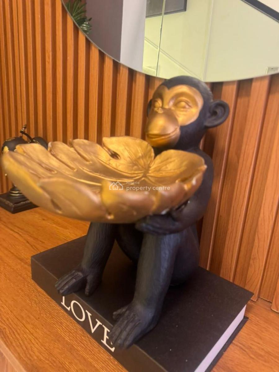 Tastefully Fully Fitted 3 Bedroom Terrace with Bq & Swimming Pool, Banana Island, Ikoyi, Lagos, Semi-detached Duplex for Rent