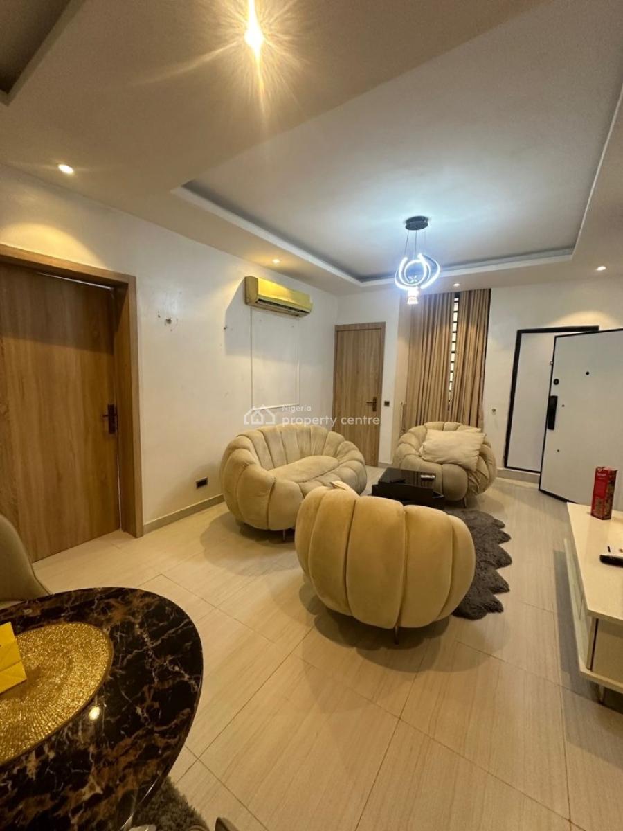 Fancy Furnished 2 Bedroom Apartment with Furnished Bq in Secured Estate, Ikate, Lekki, Lagos, Flat / Apartment for Rent