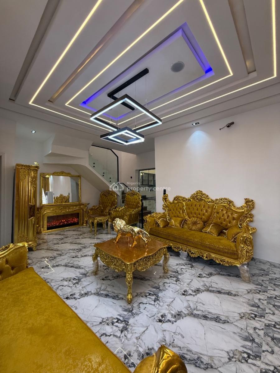 Furnished 4 Bedroom Semi Detached Duplex, Lekki Palm City, Ajah, Lagos, Semi-detached Duplex for Sale