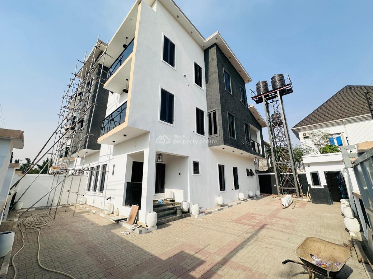 Newly Built 4bedroom Semi Detached Duplex with Bq, Wuse, Abuja, Semi-detached Duplex for Sale