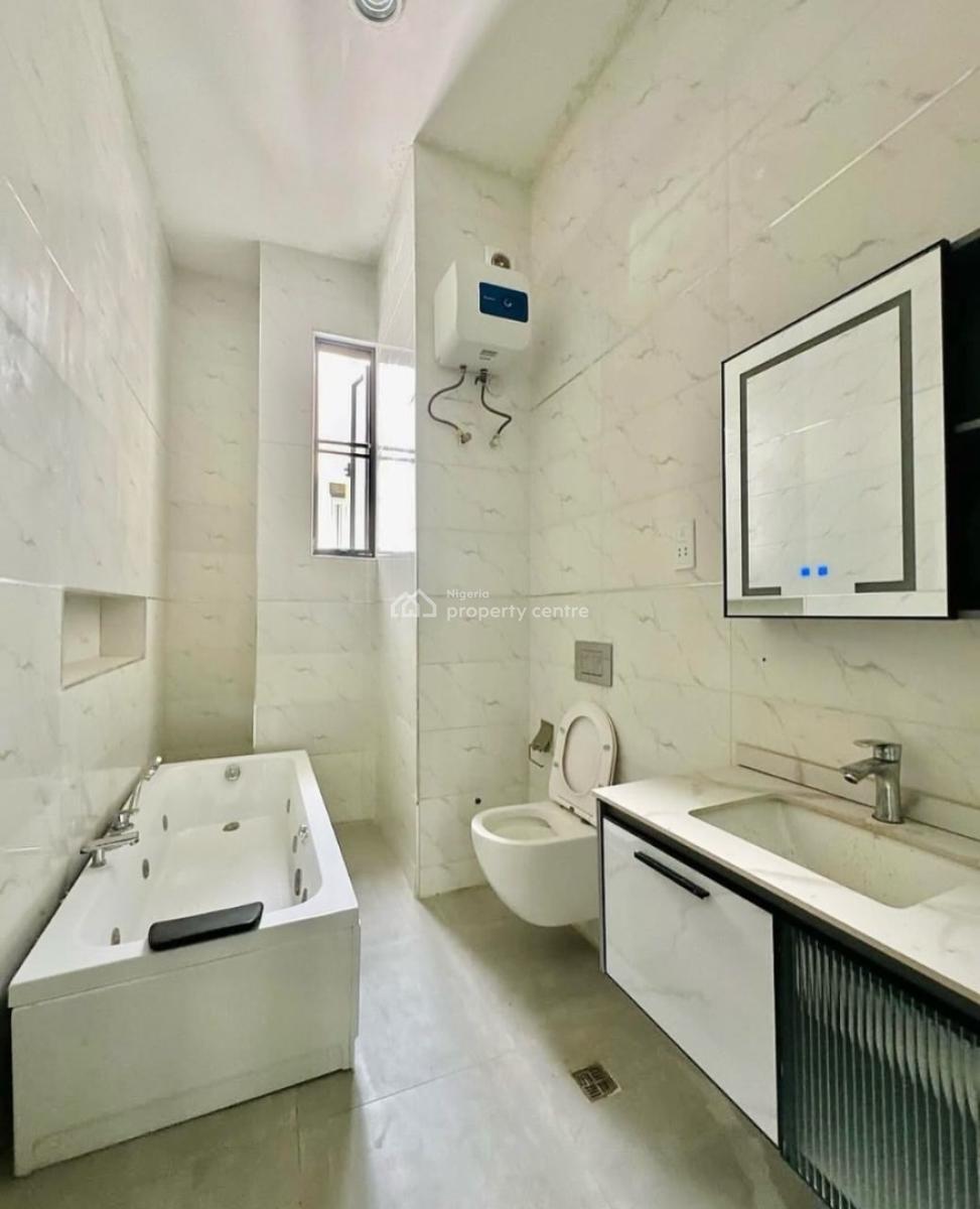 Beautifully Built 4 Bedrooms Terrace Serviced Duplex with Bq +pool, Periwinkle Estate, Lekki Phase 1, Lekki, Lagos, Terraced Duplex for Sale