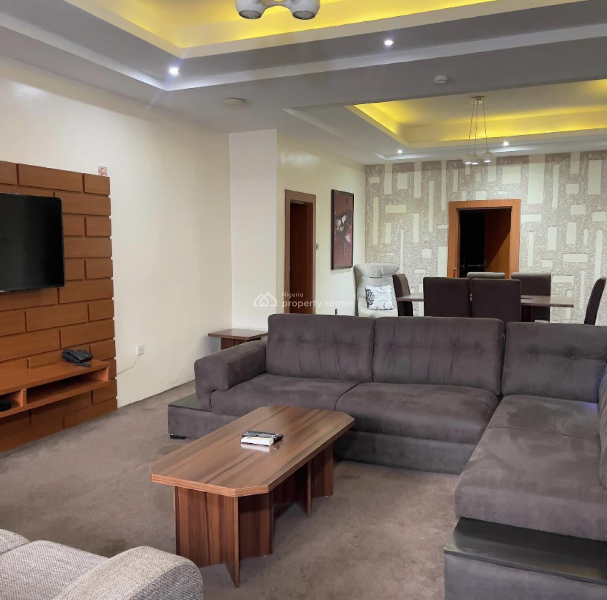 Nicely Furnished 3 Bedroom Apartment, Wuse, Abuja, Flat / Apartment Short Let