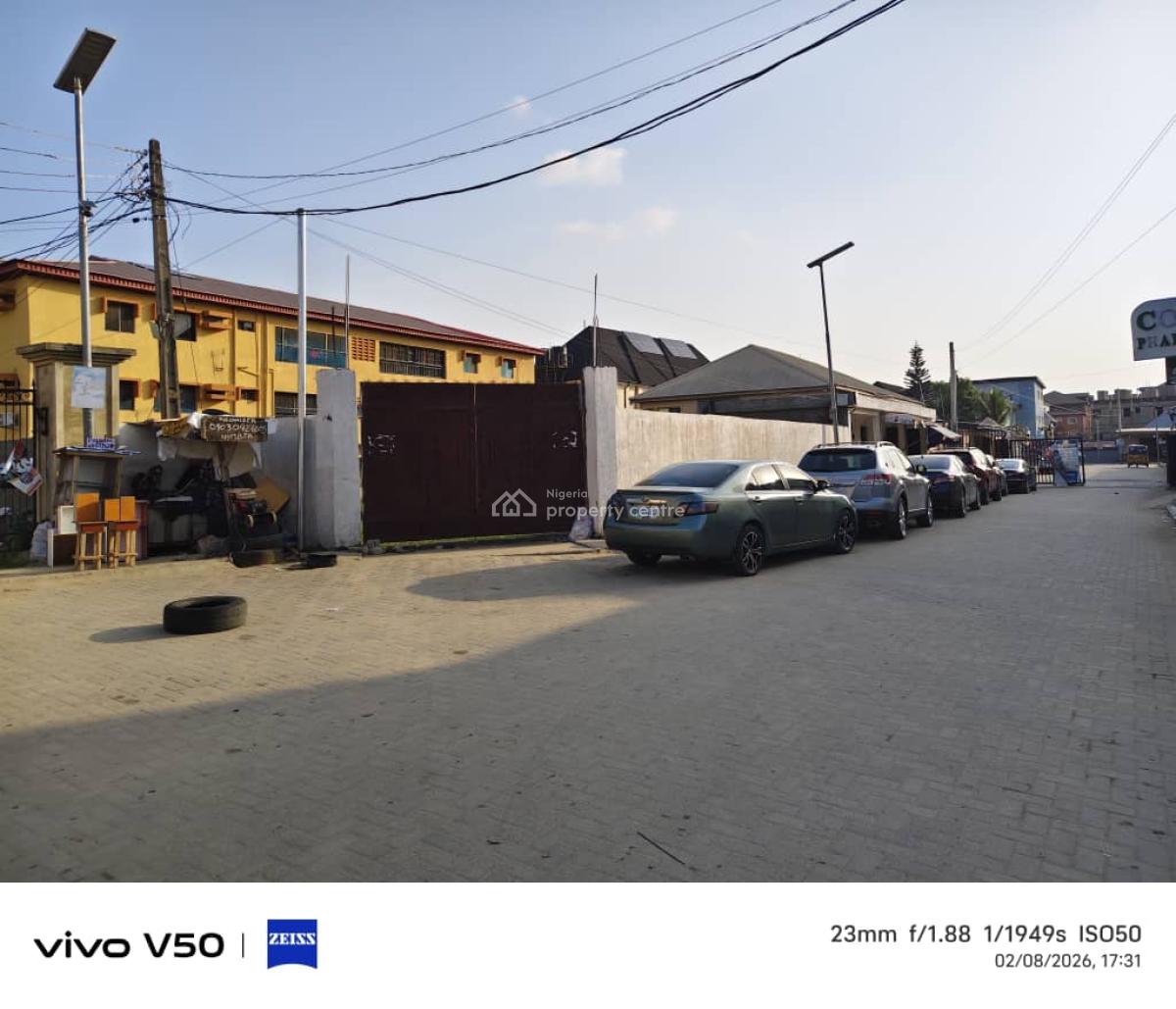 Strategically Located Dry , Fully Fenced N Gated Corner Piece Land, Okota, Isolo, Lagos, Residential Land for Sale