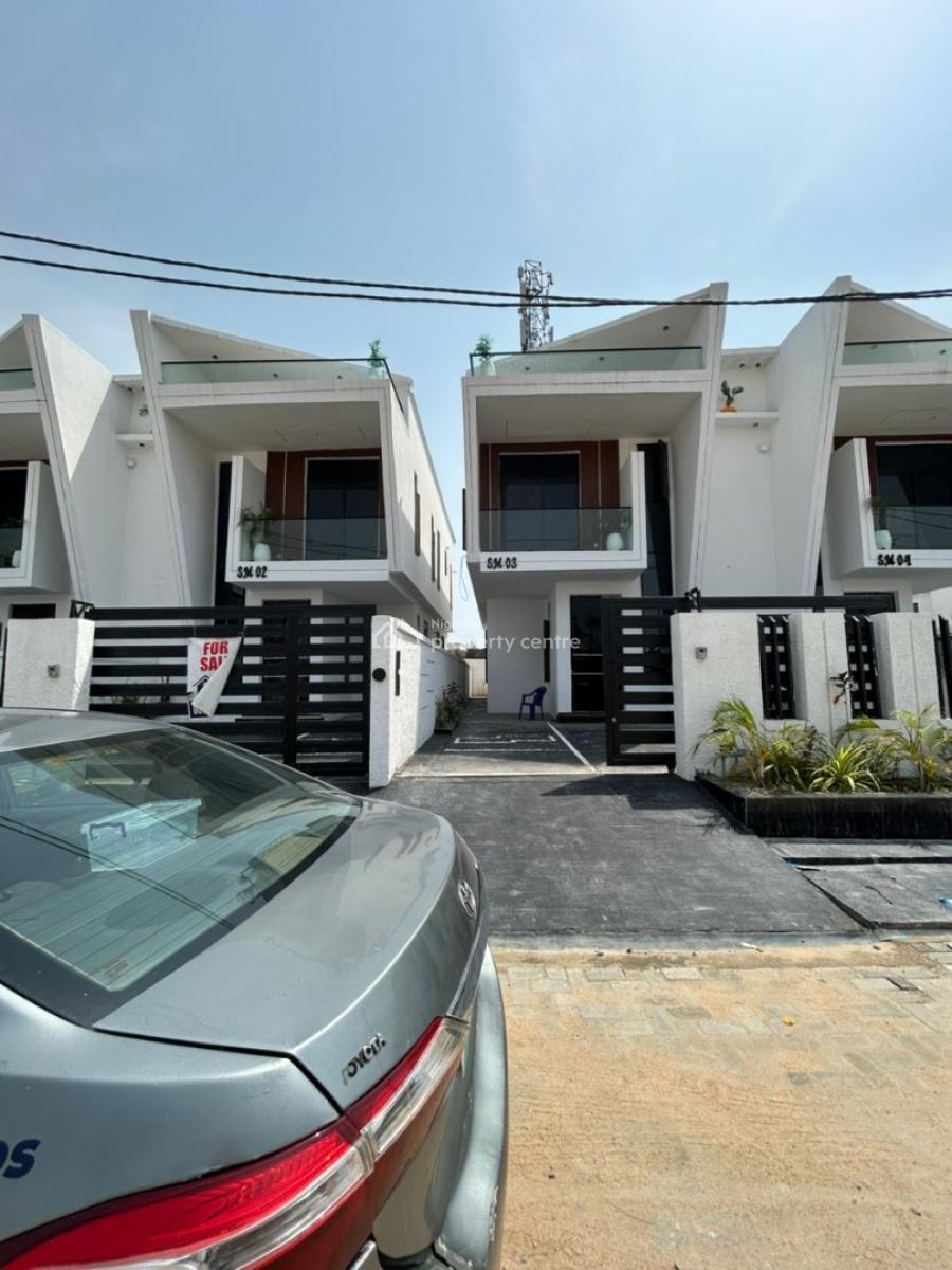 4bedroom Semi Detached Duplex with Bq, Ikota, Lekki, Lagos, Semi-detached Duplex for Sale