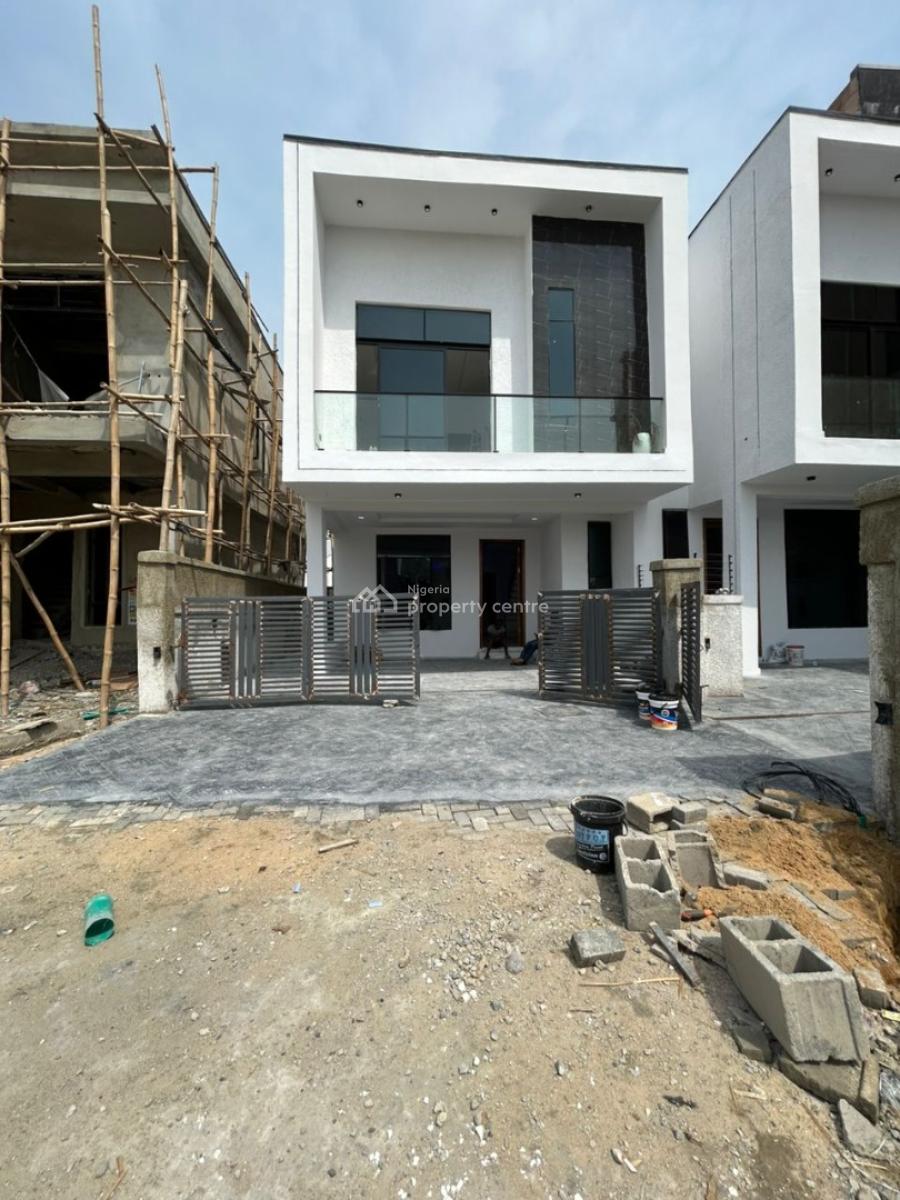 4bedroom Semi Detached Duplex with Bq, Ikota, Lekki, Lagos, Semi-detached Duplex for Sale