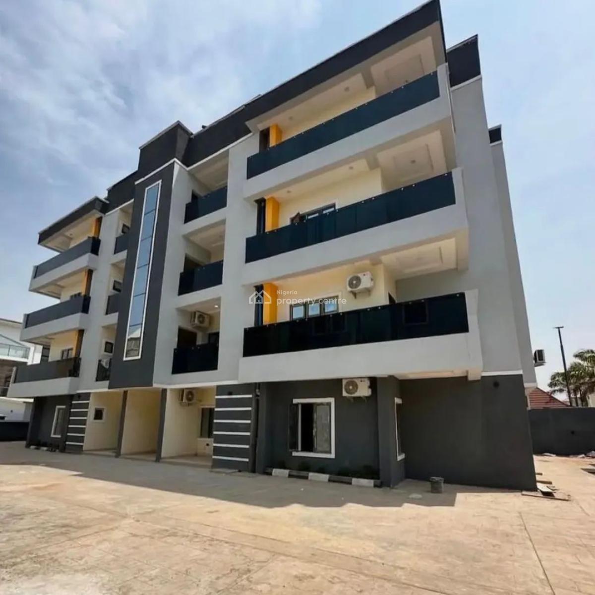 Spacious and Well Finished 3 Bedroom Apartment, Wuye, Abuja, Block of Flats for Sale