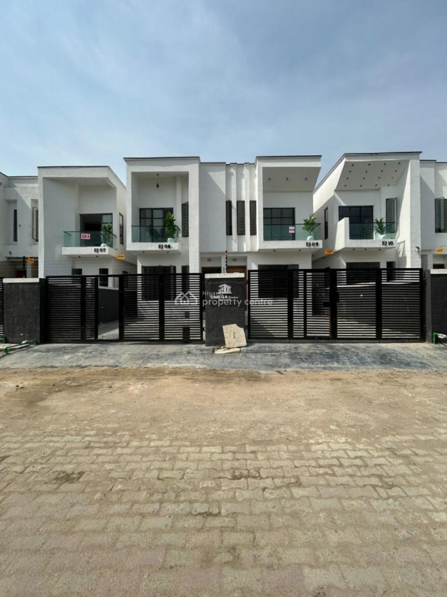 4 Bedroom Terrace Duplex, Ikota, Lekki, Lagos, Terraced Duplex for Sale