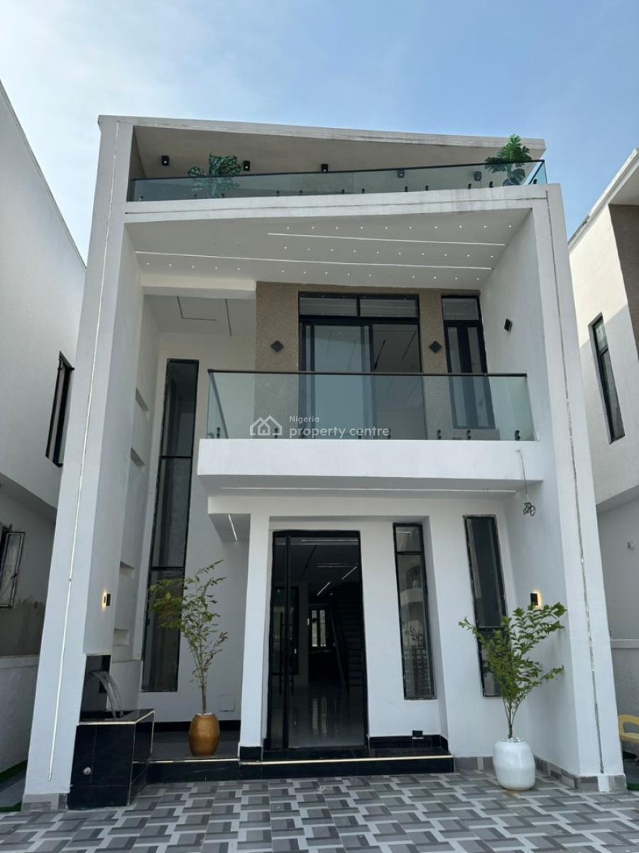 4 Bedroom Fully Detached Duplex  with Bq, Lekki Palms City, Ajah, Lagos, Detached Duplex for Sale