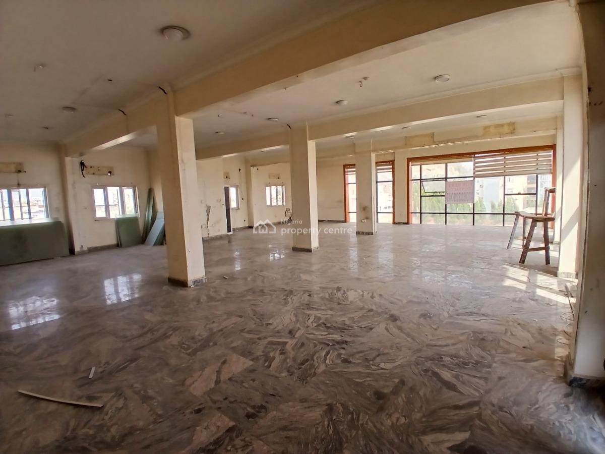 130sqm & 168sqm Space on Ground & Fourth Floor in a Strategic Plaza, Mabushi, Abuja, Office Space for Rent