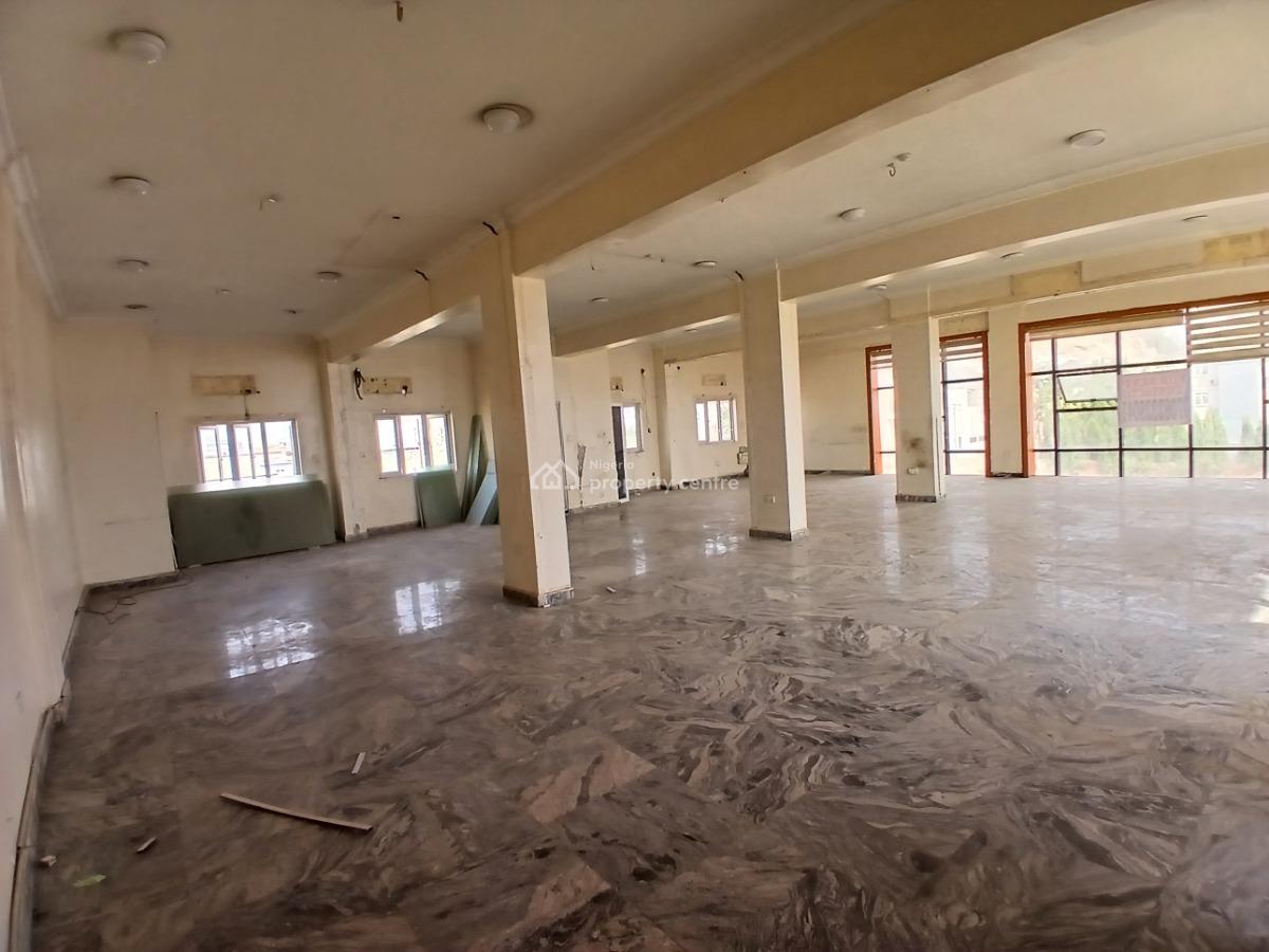 130sqm & 168sqm Space on Ground & Fourth Floor in a Strategic Plaza, Mabushi, Abuja, Office Space for Rent