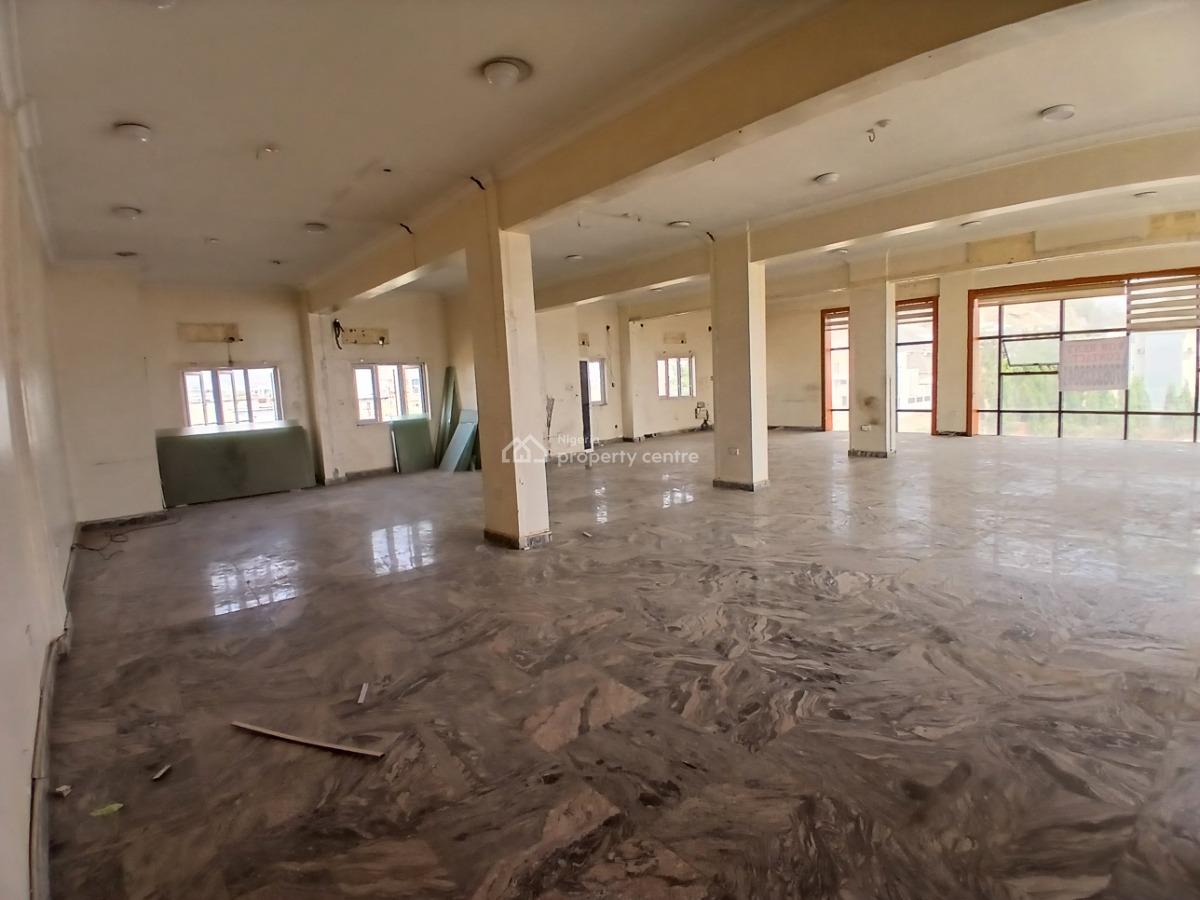 130sqm & 168sqm Space on Ground & Fourth Floor in a Strategic Plaza, Mabushi, Abuja, Office Space for Rent