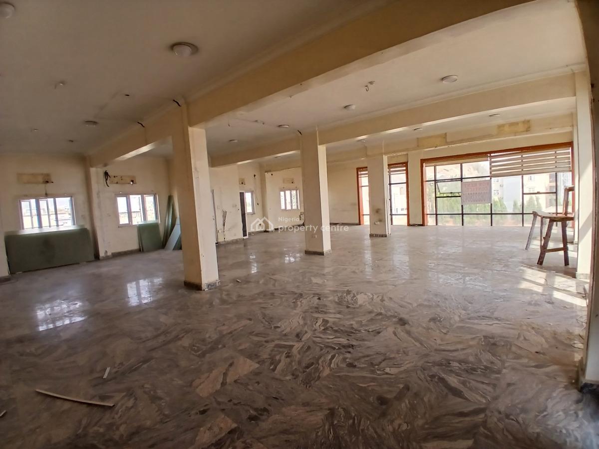 130sqm & 168sqm Space on Ground & Fourth Floor in a Strategic Plaza, Mabushi, Abuja, Office Space for Rent