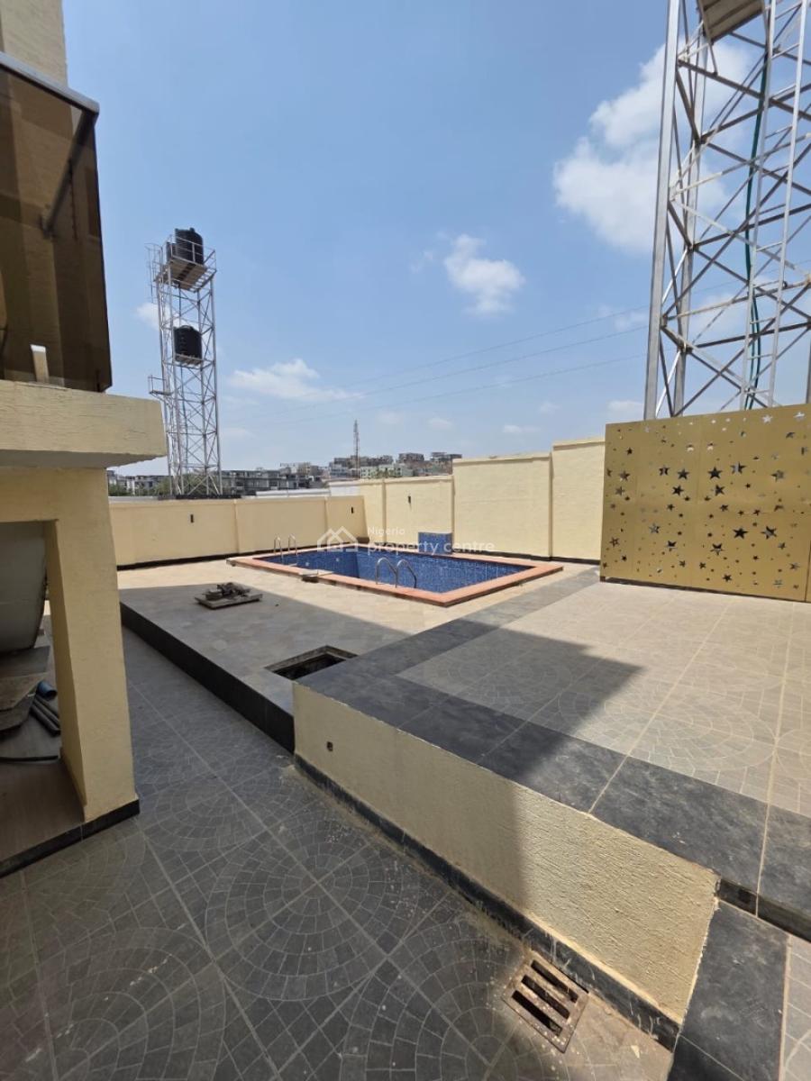 Luxury 4 Bedroom Fully Detached Duplex with a Bq and Swimming Pool, Guzape District, Abuja, Detached Duplex for Sale