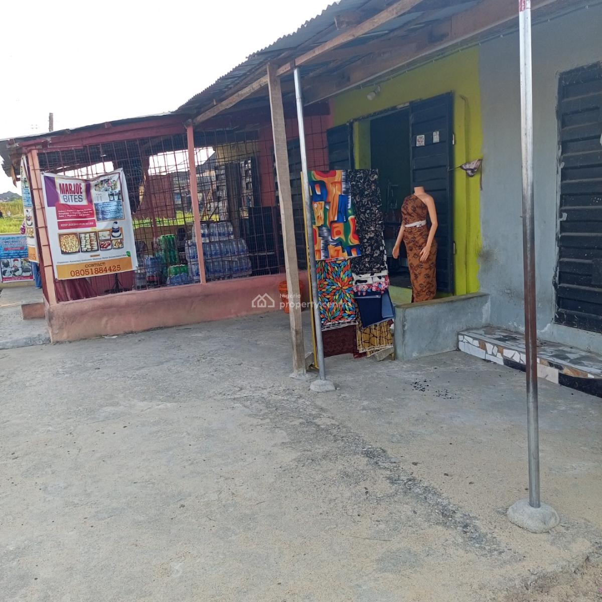 Sharp and Affordable Shop in a Busy Estate, Marshy Hill Estate, Ado, Ajah, Lagos, Shop for Rent