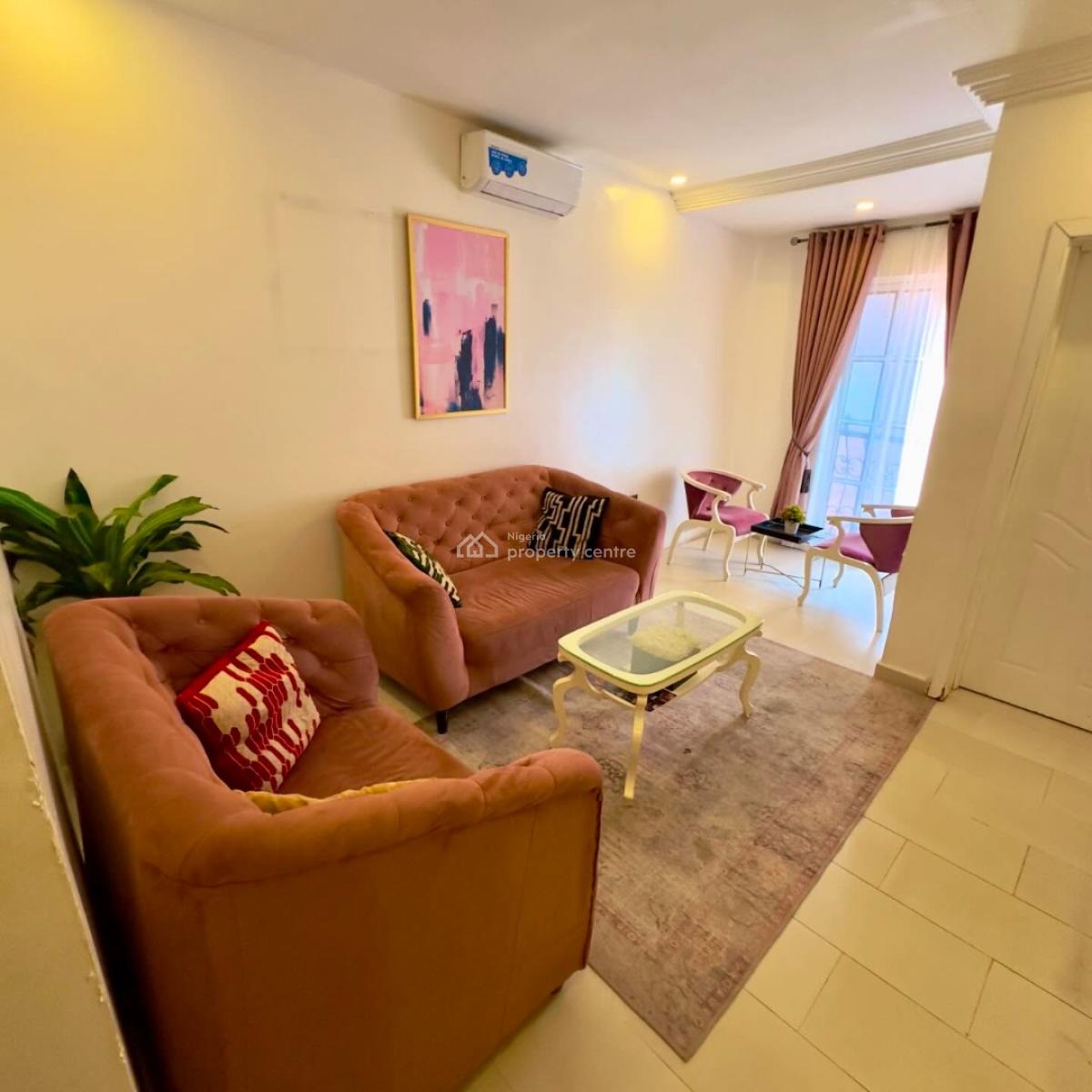 Nicely Furnished 1 Bedroom Apartment, Wuse 2, Abuja, Flat / Apartment Short Let