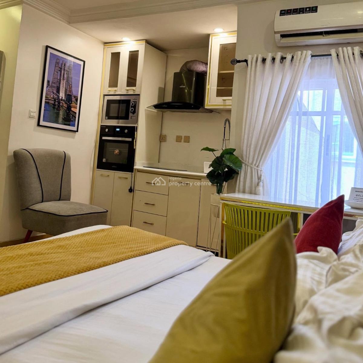 Nicely Furnished Studio Apartment, Wuse 2, Abuja, Flat / Apartment Short Let