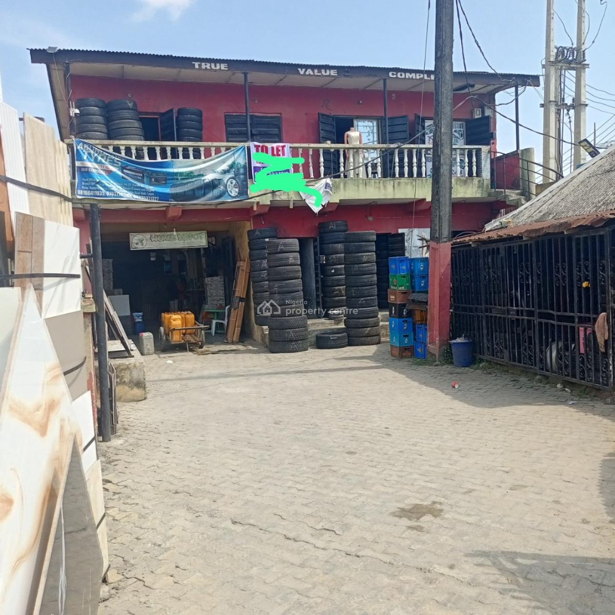 Sharp and Affordable Shop Facing The Road (upstairs), Ado, Ajah, Lagos, Shop for Rent
