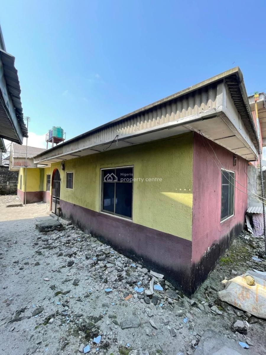 Investment Property of 5 Flats and 2 Shops, Akwaka, Rumuodomaya, Port Harcourt, Rivers, Block of Flats for Sale