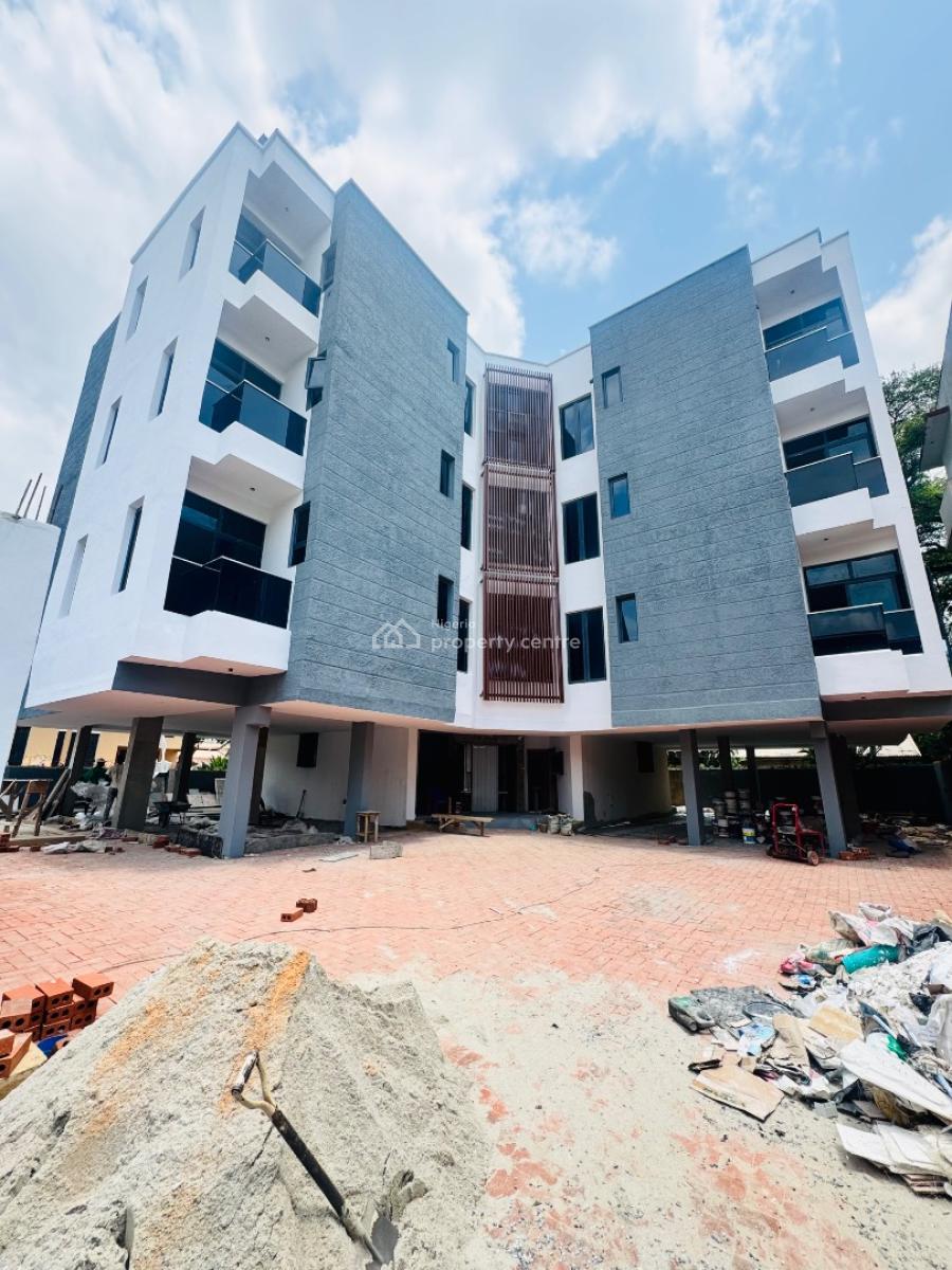 Nicely Built 3 Bedroom Apartment with Bq and Pool, Ikeja Gra, Ikeja, Lagos, Block of Flats for Sale