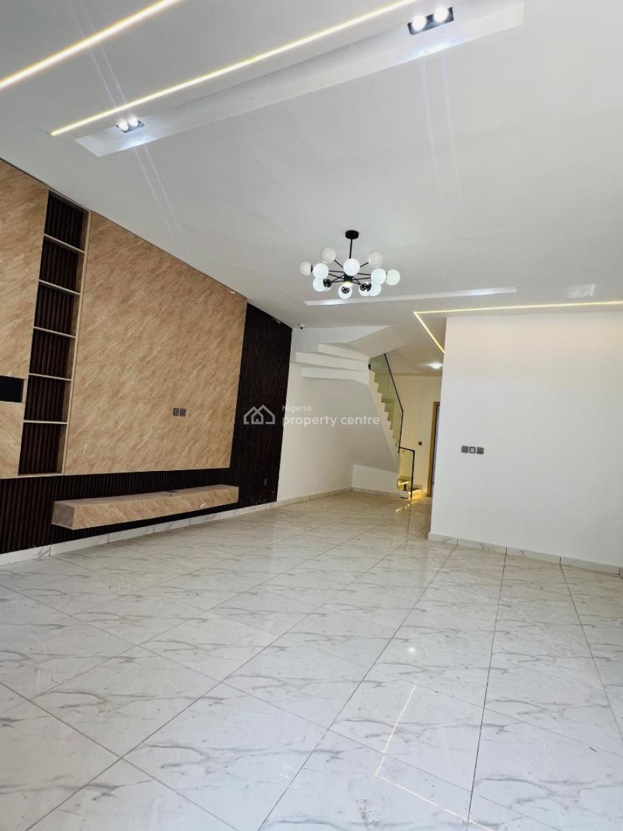 4 Bedroom Semi Detached Duplex in a Secured Estate, Orchid Road, Just After Chevron, Igbo Efon, Lekki, Lagos, Semi-detached Duplex for Rent