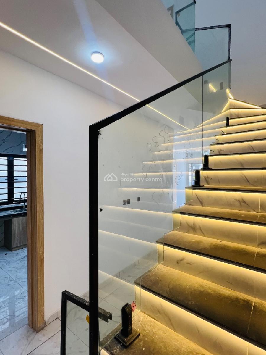 4 Bedroom Semi Detached Duplex in a Secured Estate, Orchid Road, Just After Chevron, Igbo Efon, Lekki, Lagos, Semi-detached Duplex for Rent