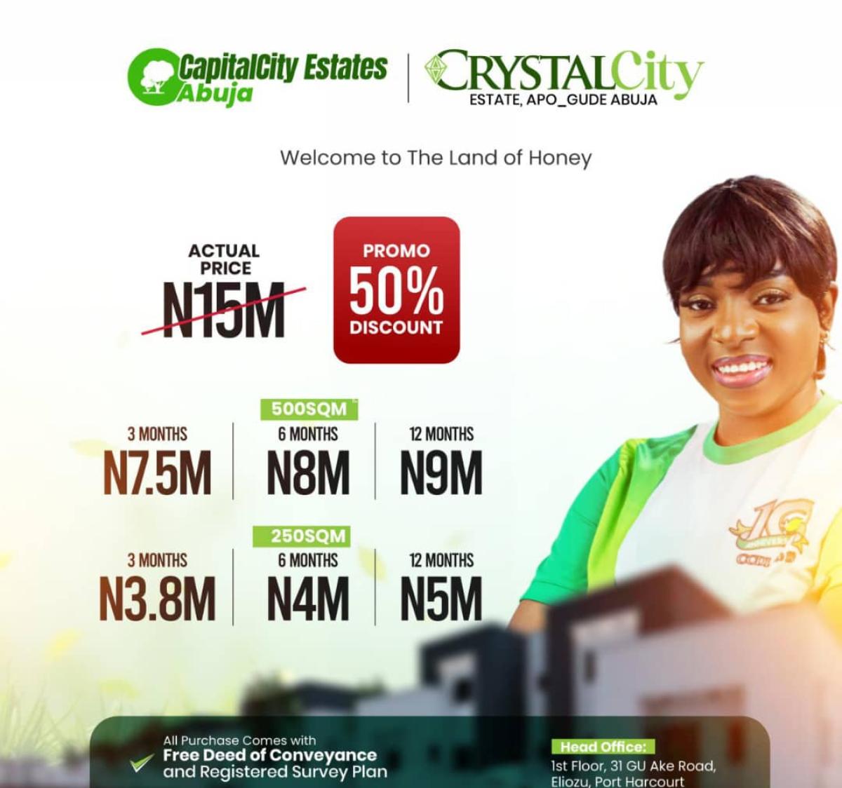 Land with Cofo on 50% Discount, Gude, Apo, Abuja, Land for Sale