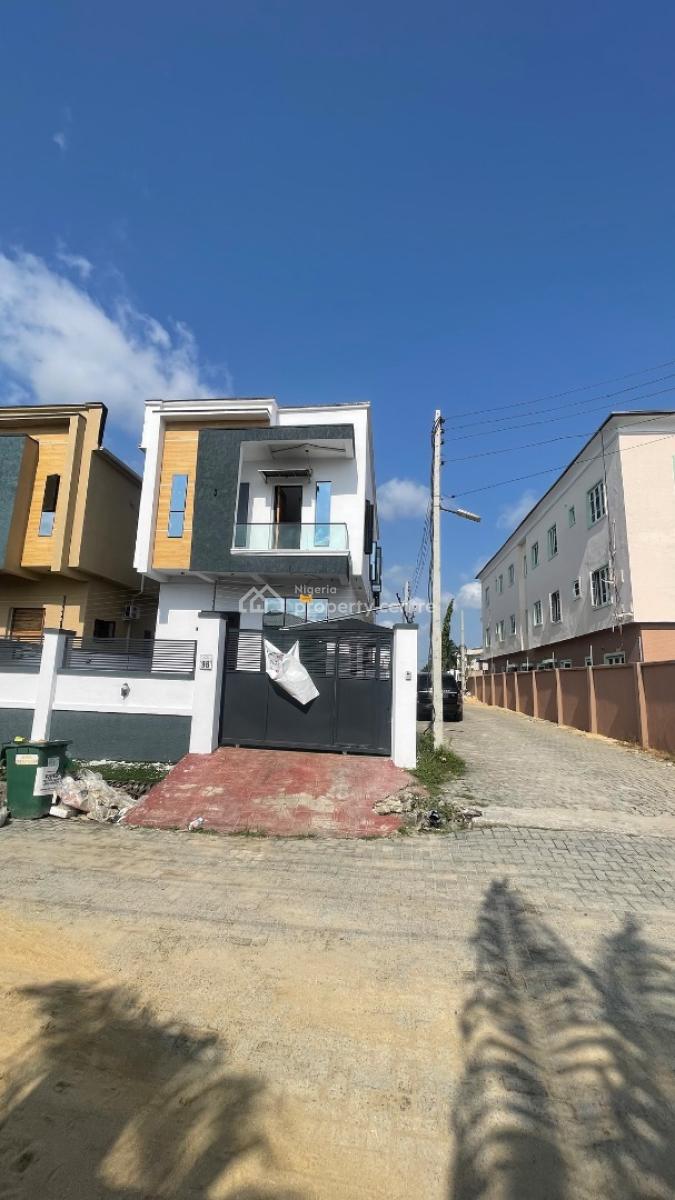 4-bedroom Fully Detached Duplex with Bq, Sangotedo, Lekki, Lagos, Sangotedo, Ajah, Lagos, Detached Duplex for Rent