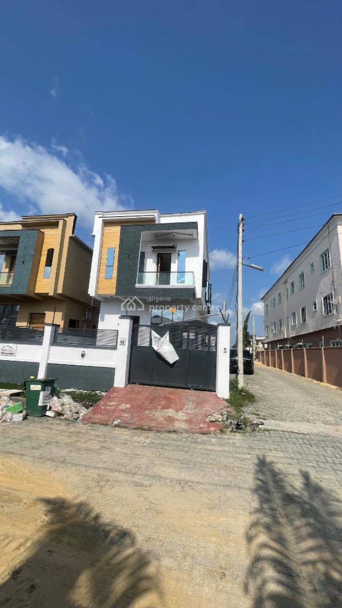 4-bedroom Fully Detached Duplex with Bq, Sangotedo, Lekki, Lagos, Sangotedo, Ajah, Lagos, Detached Duplex for Rent